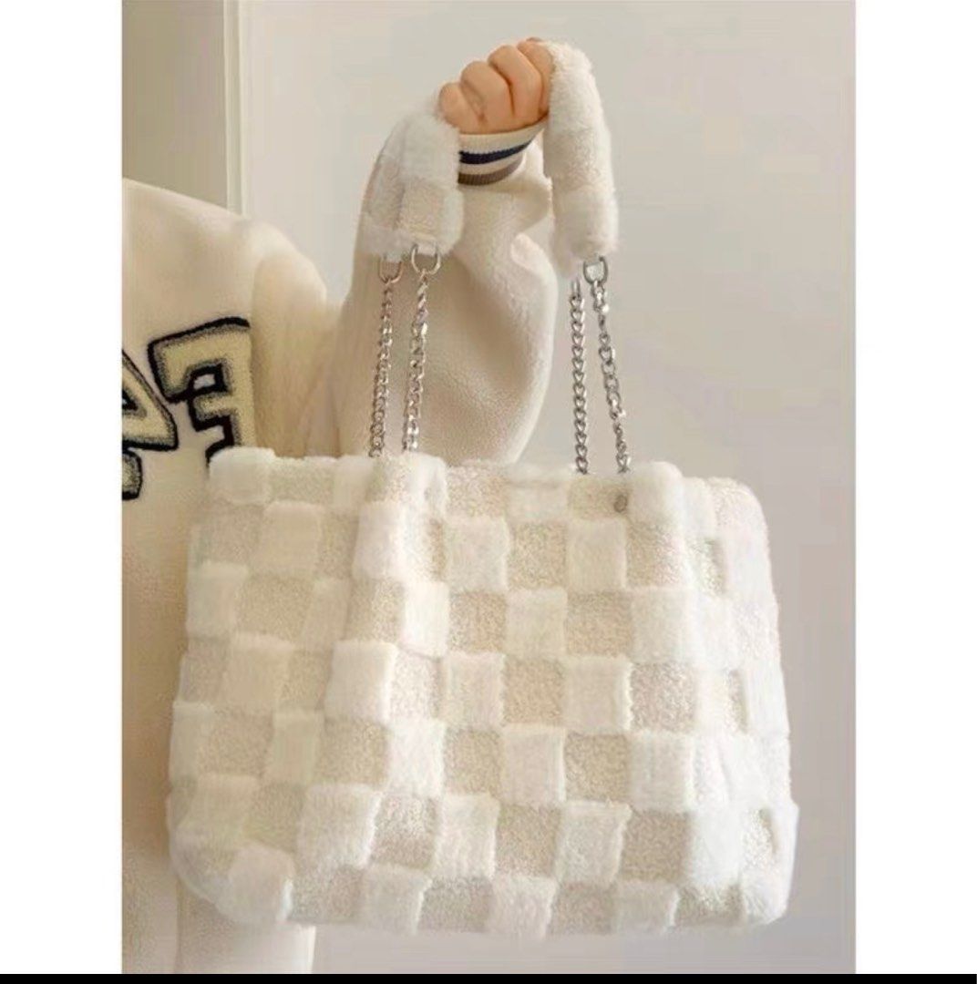 Cute white new arrivals bag
