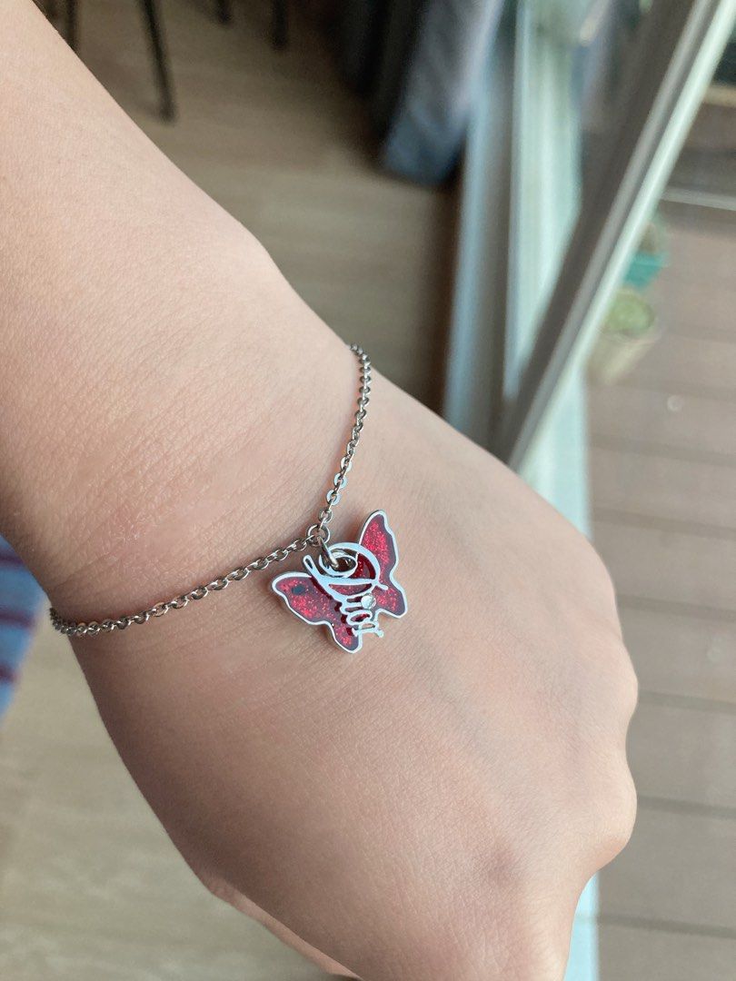 Dior butterfly sale ring