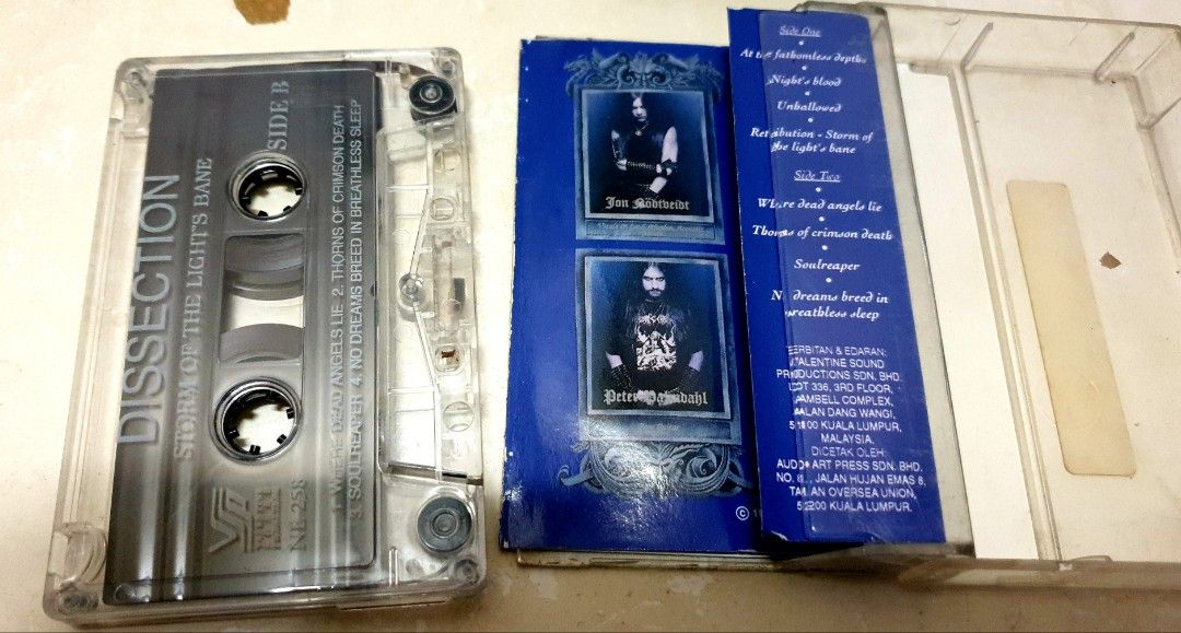 Dissection Cassette, Hobbies & Toys, Music & Media, CDs & DVDs on Carousell