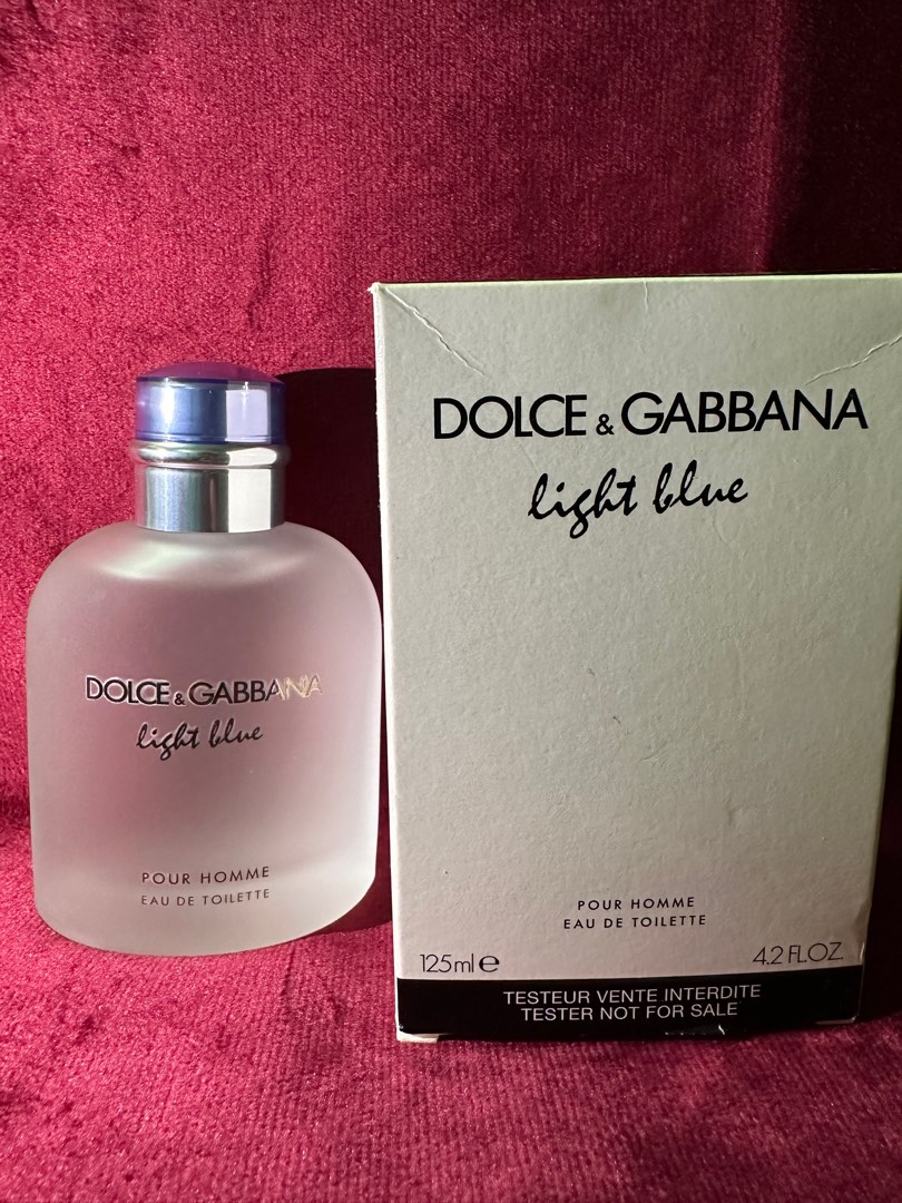 Dolce & Gabbana Light Blue Pour Homme EdT 4.2 fl oz • Price »