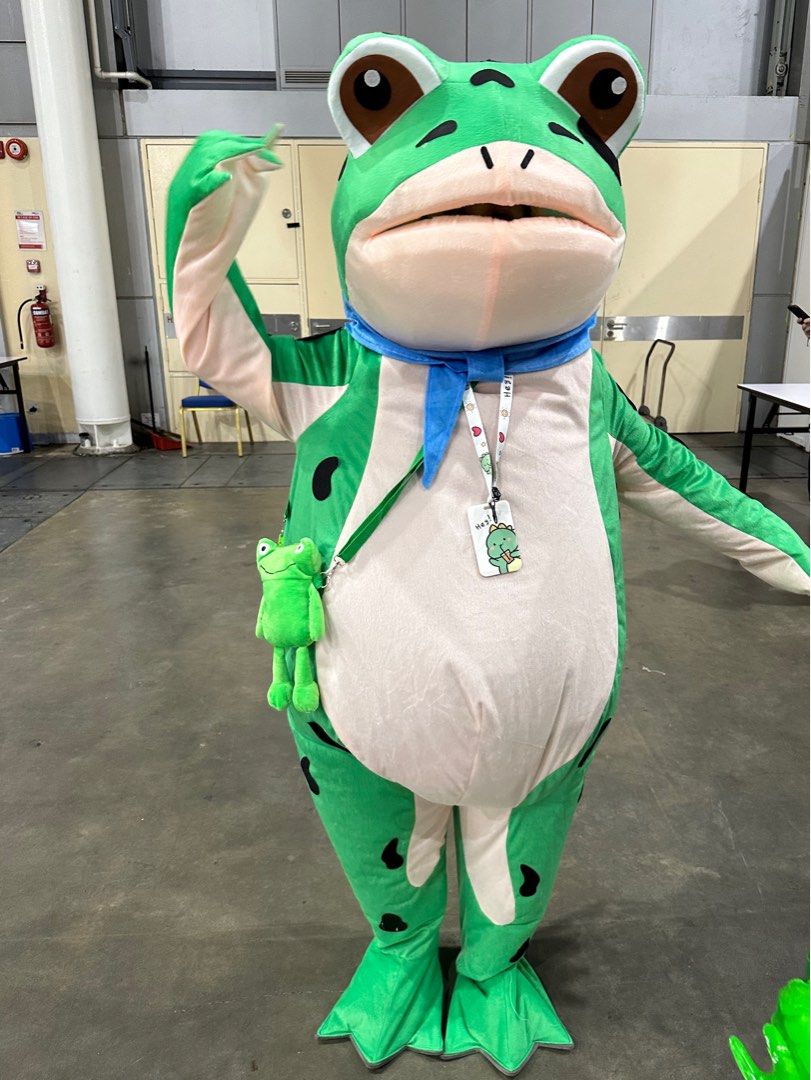 DOUYIN TIKTOK FROG MASCOT, Hobbies & Toys, Toys & Games on Carousell