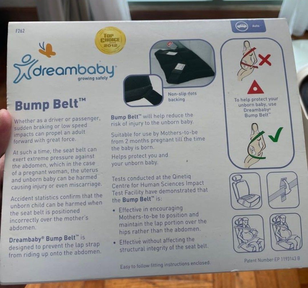 Dreambaby bump belt online