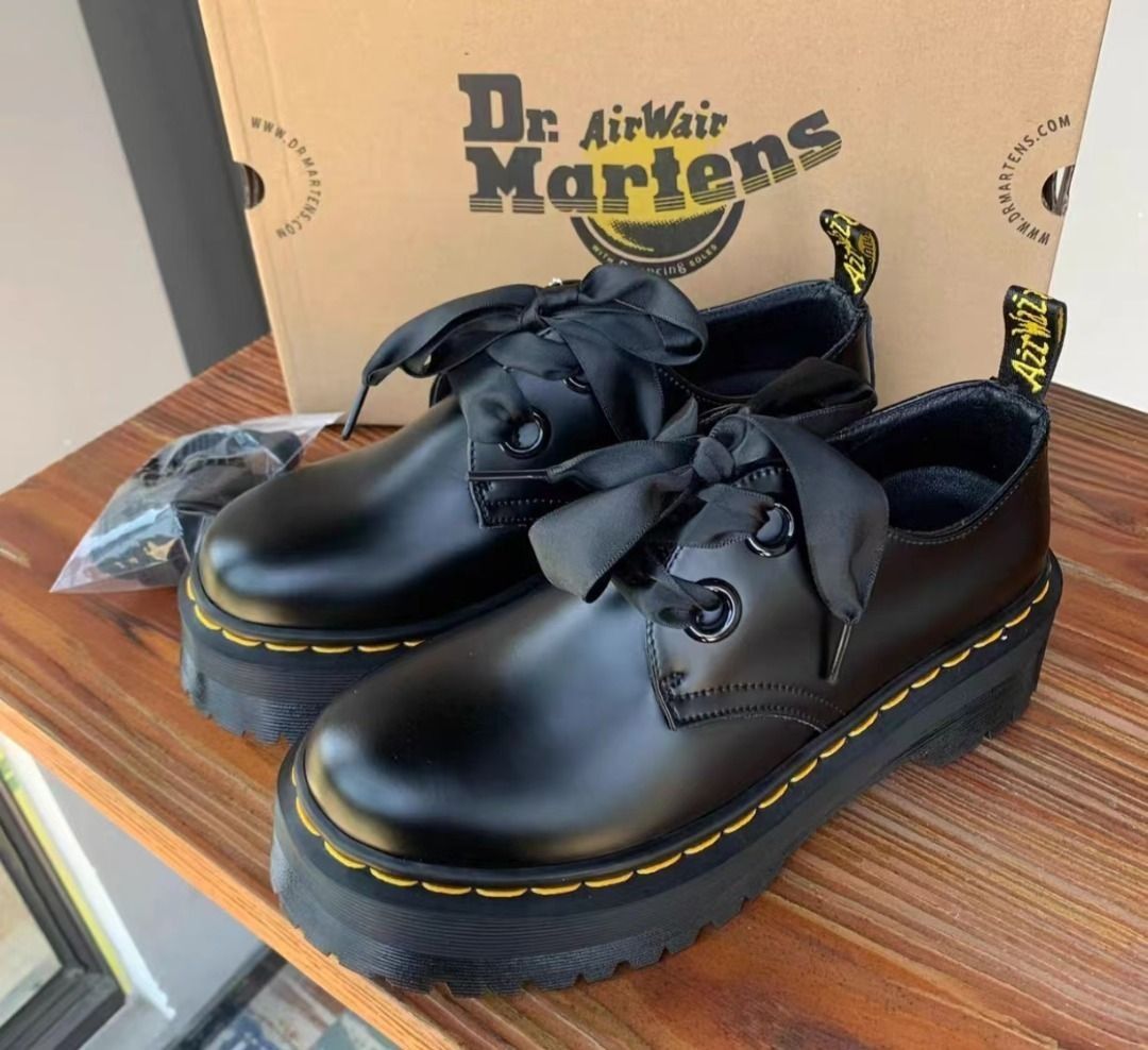 通販卸問屋 Dr.Martens ドクターマーチン HOLLY ホリー 厚底 エナメル - 靴