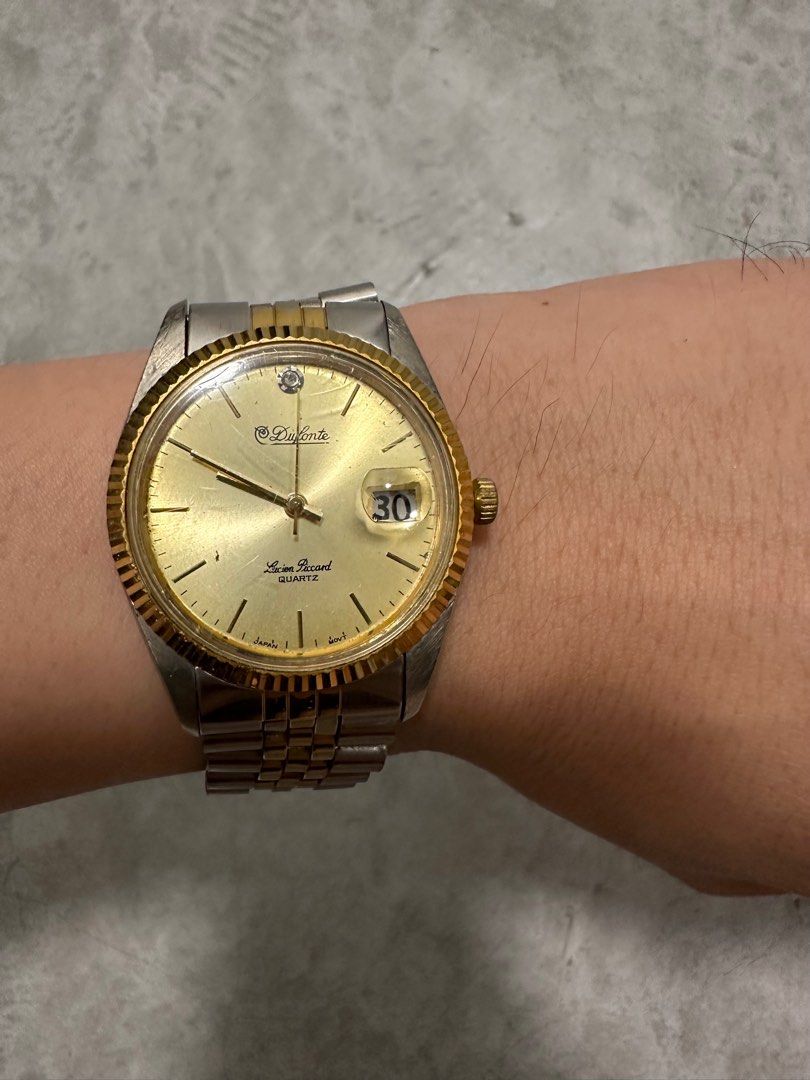 Dufonte watch by lucien piccard outlet quartz