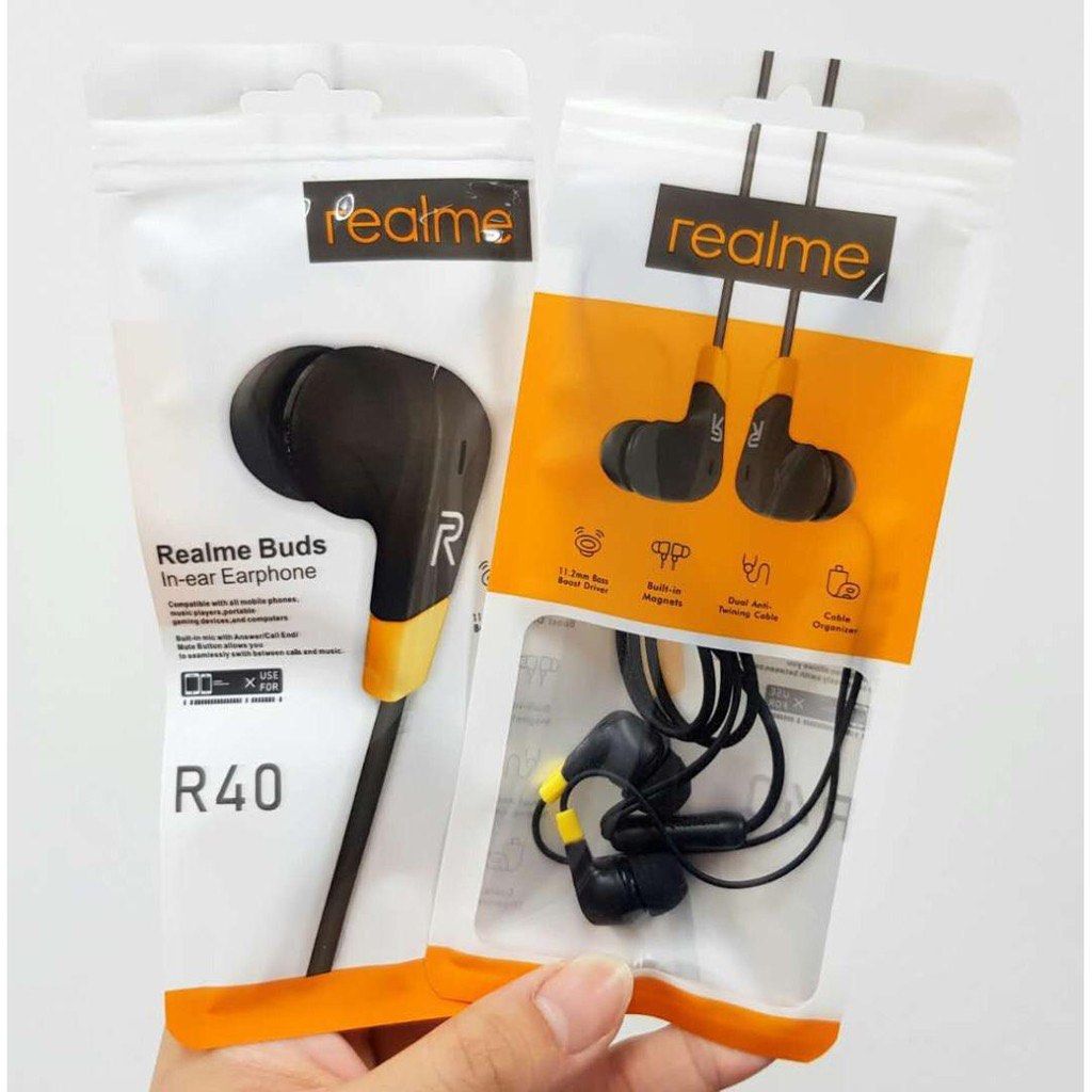 Realme wireless earphones 2025 orange