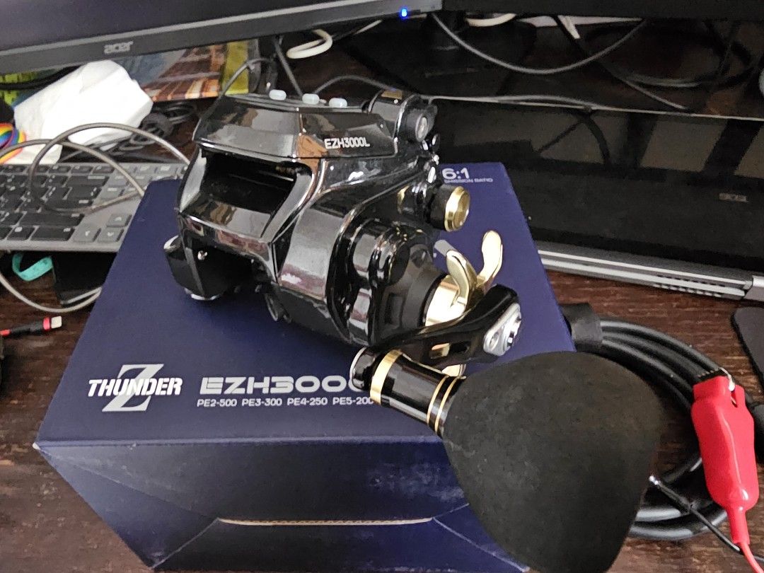 Electric Reel Ecooda EZH3000L, Sports Equipment, Fishing on Carousell