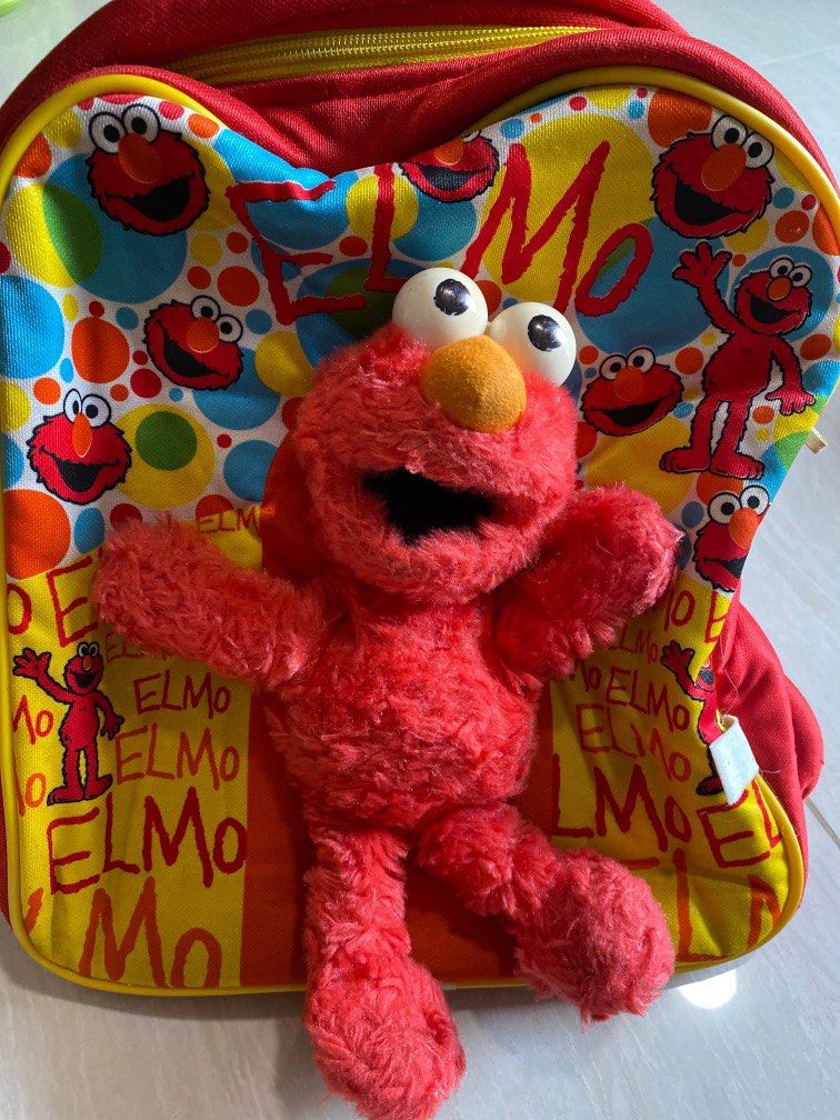 Sesame street on sale elmo backpack