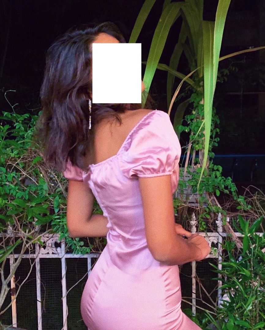 Pink silk dress fashion nova on sale