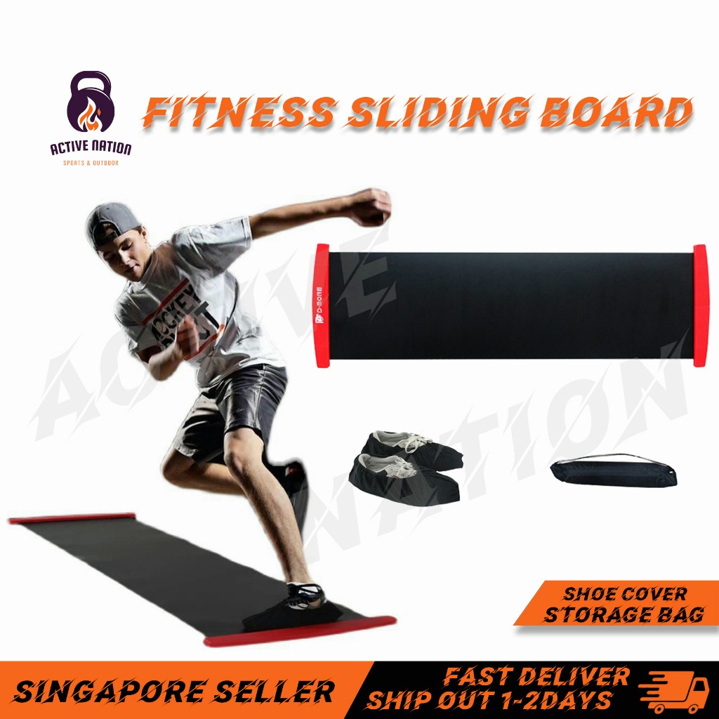 Fitness Sliding Board Sports Skating Training Yoga Sliding Mat Home Gym