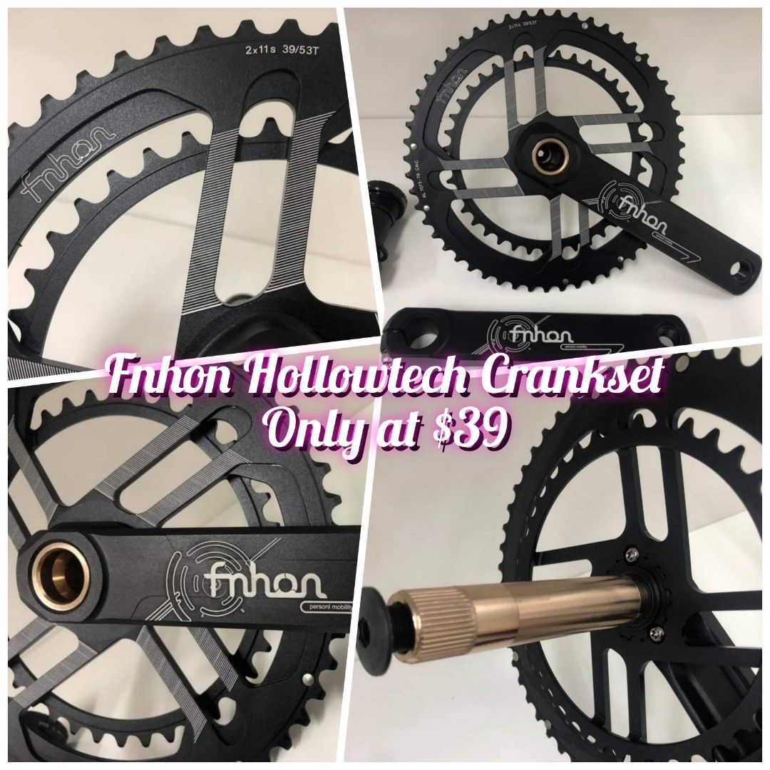 Fnhon Hollowtech Crankset 53 39T Clearance