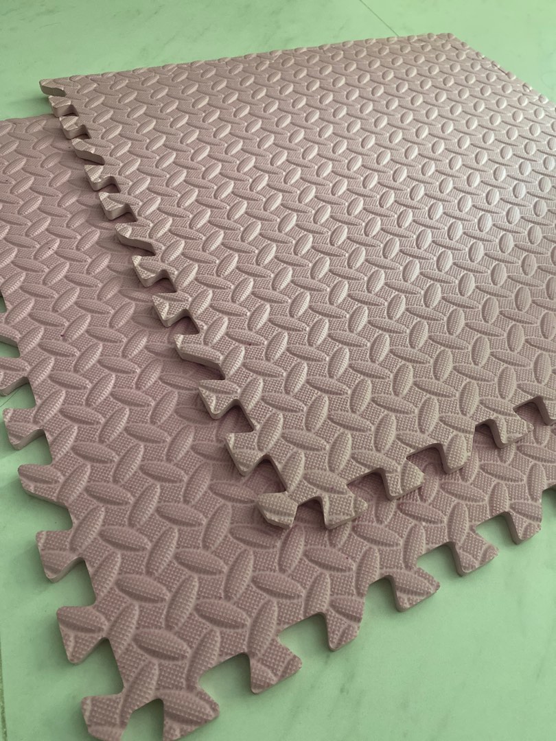 Foam Mats [PINK ONLY] 60x60cm, 1.2cm thickness, Furniture & Home