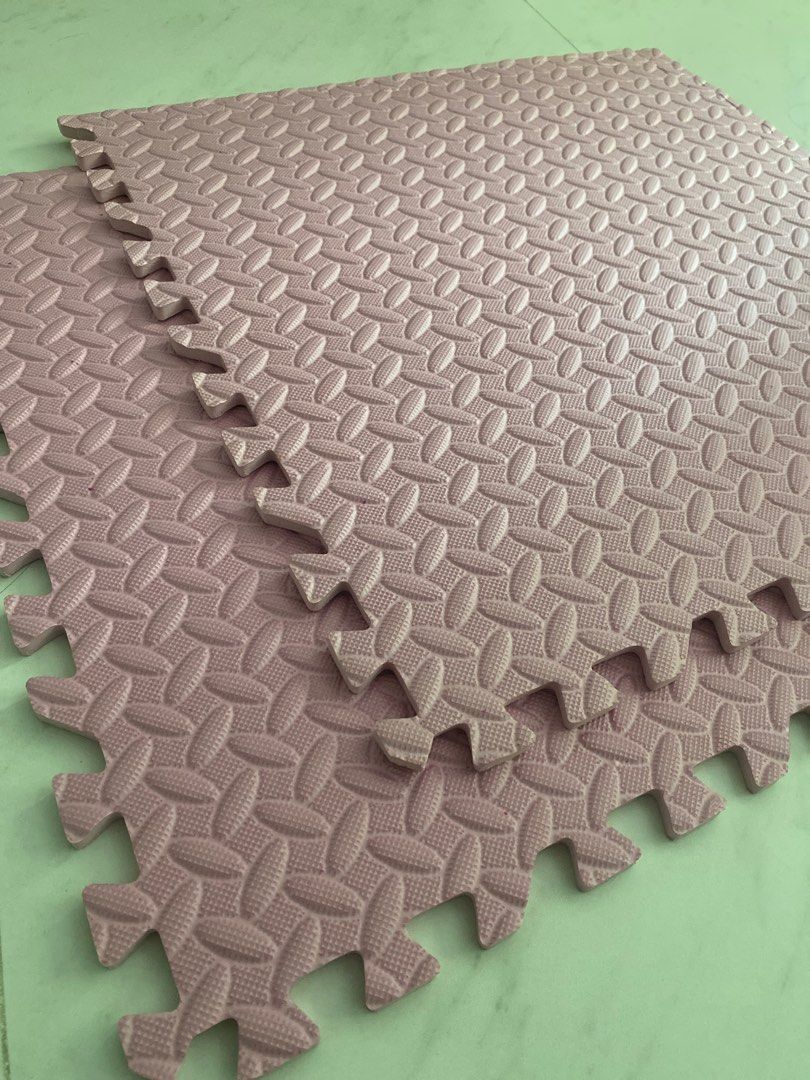 Foam Mats [PINK ONLY] 60x60cm, 1.2cm thickness, Furniture & Home