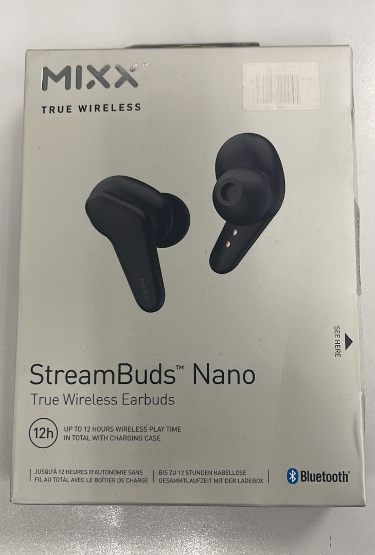 (FREE SHIPPING WITHIN SG) MiXX StreamBuds Nano Wireless Earbuds, Audio