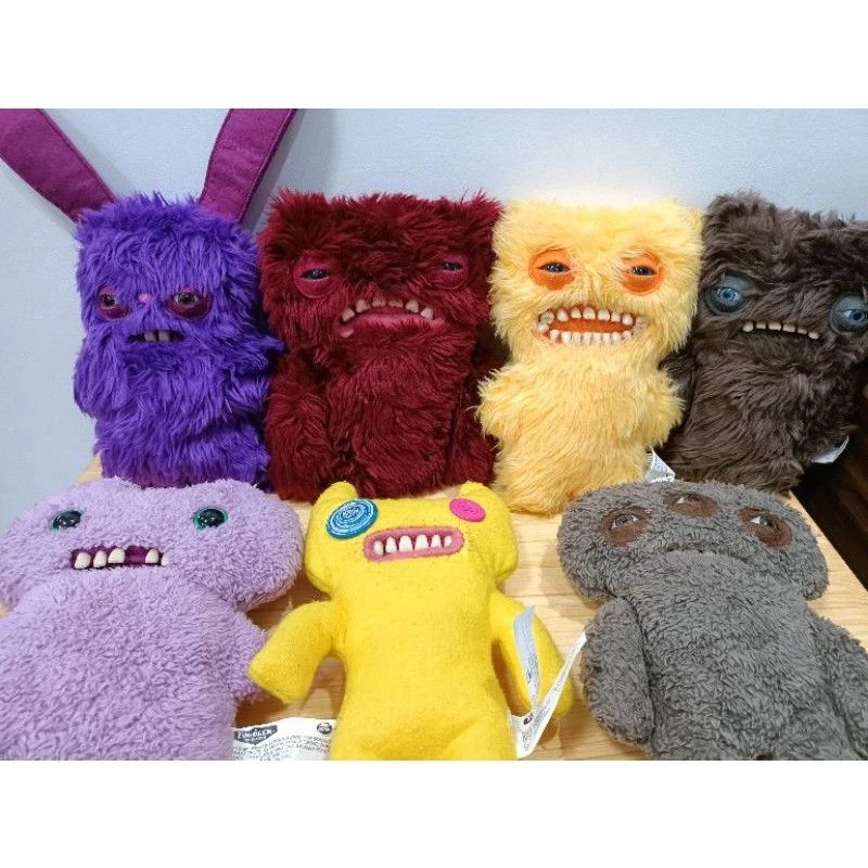 Fuggler / The Funny Ugly Monster (Category: Designer & Blind Box Toys) located in Quezon City. Submitted by babylianne (Listing ID 1257962051, Image 1). Description: Original Fuggler Funny Ugly Monster In Excellent Good Condition Rare Size: Medium Lilac Gaptooth Tongue - 1080 - SOLD Colorful GrinGrin - 1280 Green Rabid Rabbit - 880 Light Blue Fox - 980 ❌SOLD 3 eyed Purple - 1180 ❌ SOLD Gray WideEyed Weirdo - 880 Yellow Indecesive - 780 Purple Gru