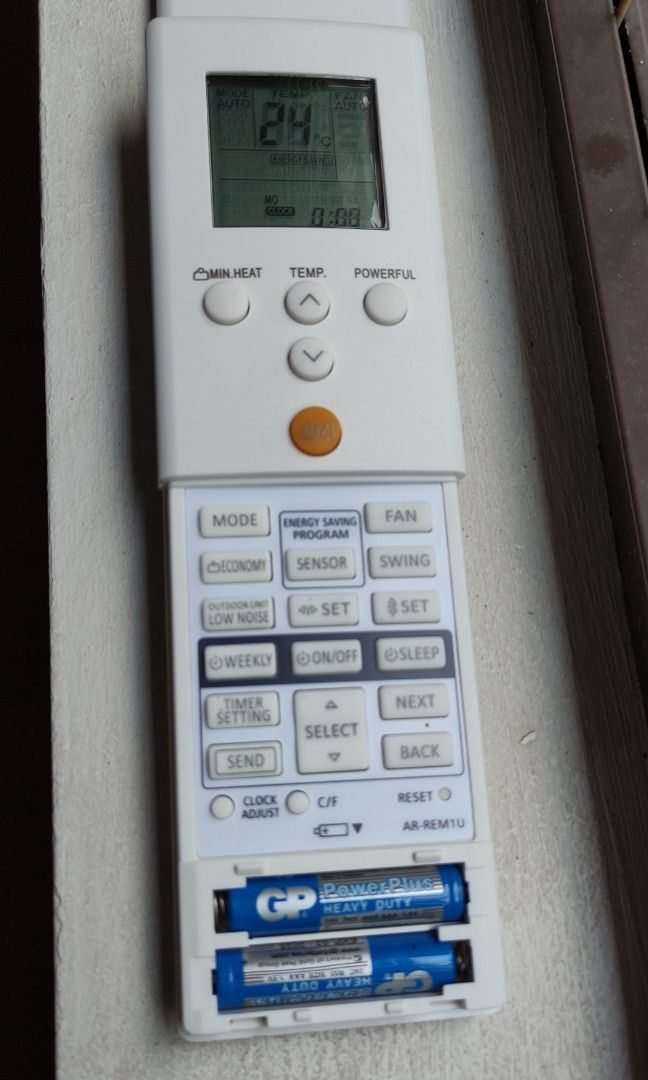 Fujitsu aircon remote control ARREM1U, TV & Home Appliances, Air Conditioners & Heating on