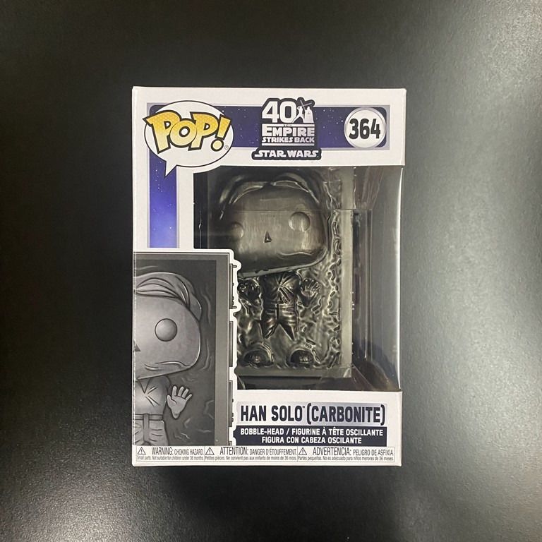 Funko Star Wars Han Solo Carbonite 364 (Category: Designer & Blind Box Toys) located in Quezon City. Submitted by rex168 (Listing ID 1257917944, Image 1). Description: Han Solo Carbonite 364.