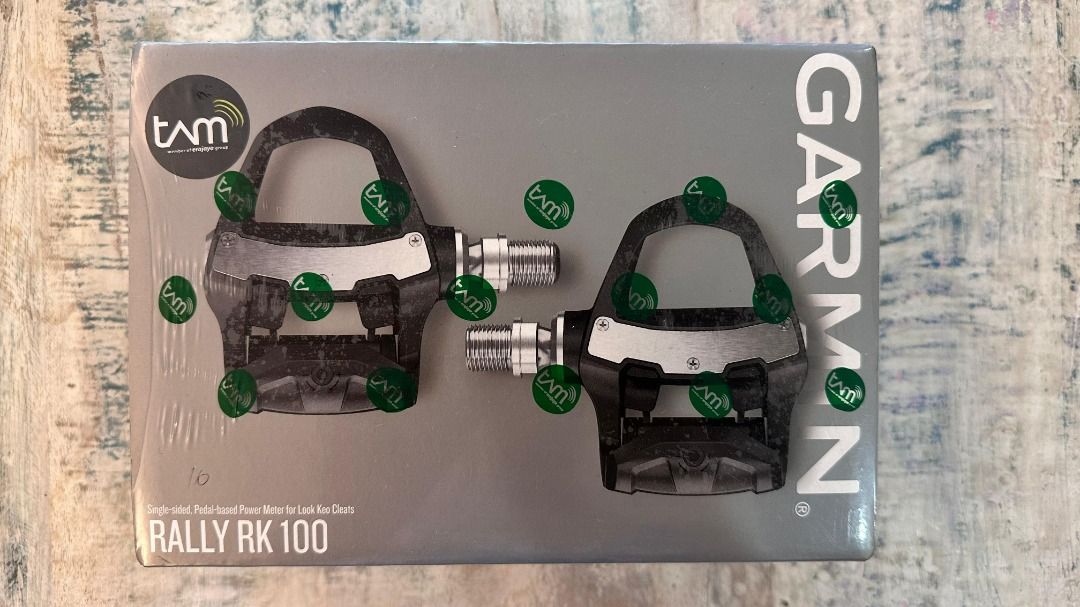 Garmin Rally RK100 Pedal based Power meter single sided for Look