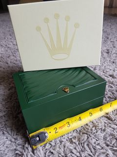 Genuine 100% ROLEX Geneva Watch DOUBLE BOX Boxes (Small and Medium)with sleeve and FREE ROLEX Retailer Catalogue 2023 for Datejust Oyster Submariner Explorer Air King GMT-MasterⅡ etc Year 2000s-Up for All Last Generation Models OPEN TO SWAP