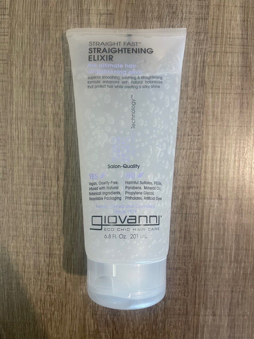 Giovanni Straight Fast Straightening Elixir 200ml6.8oz Carousell