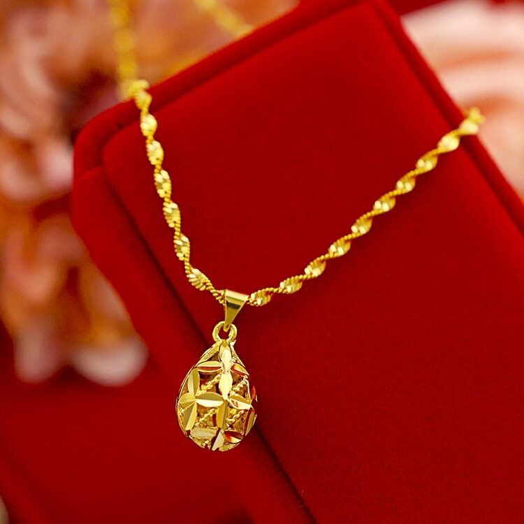 Gold 916 Original Singapore Gold Pawnable Chain Jewellery Korea