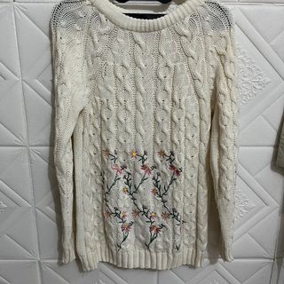 Gonegani Knit Sweater Broken White