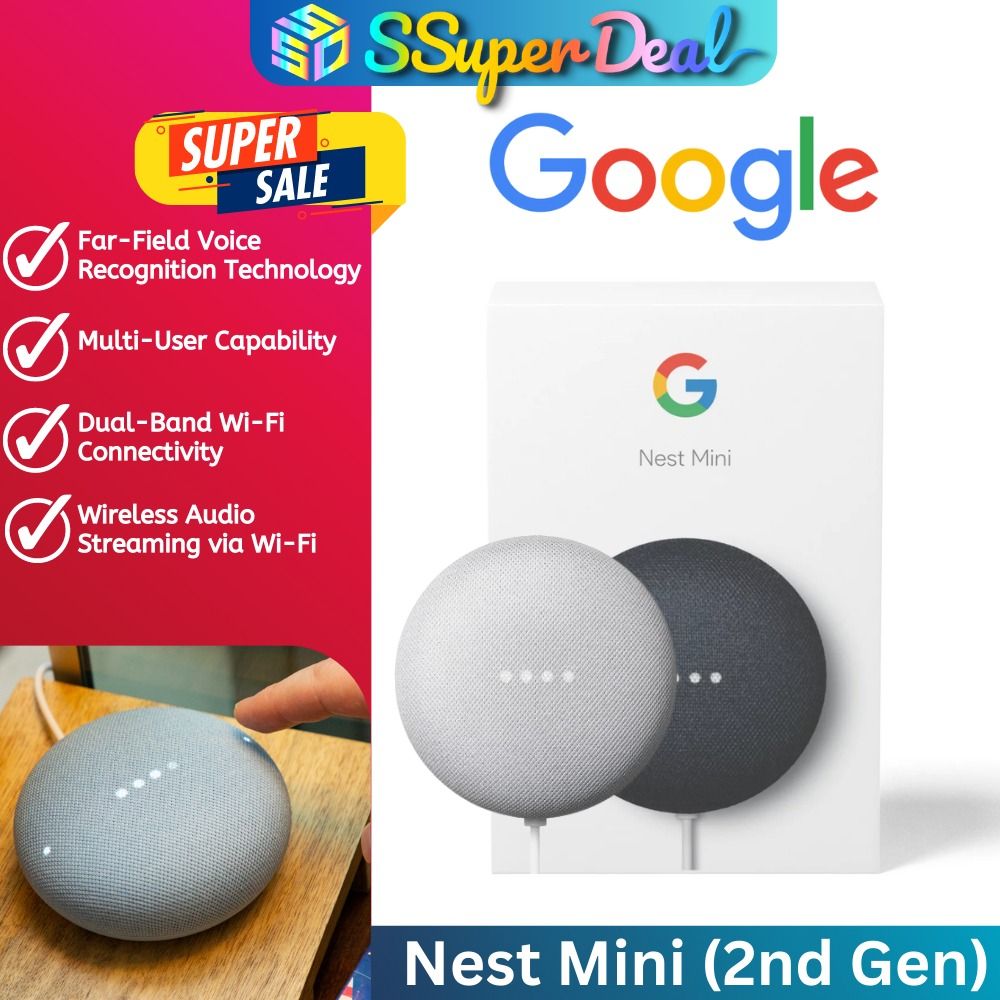 Google Nest Mini 2nd Generation (Chalk, Special Import