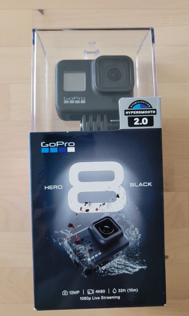 Gopro 8 with Gopro media mod 8, 攝影器材, 攝錄機- Carousell