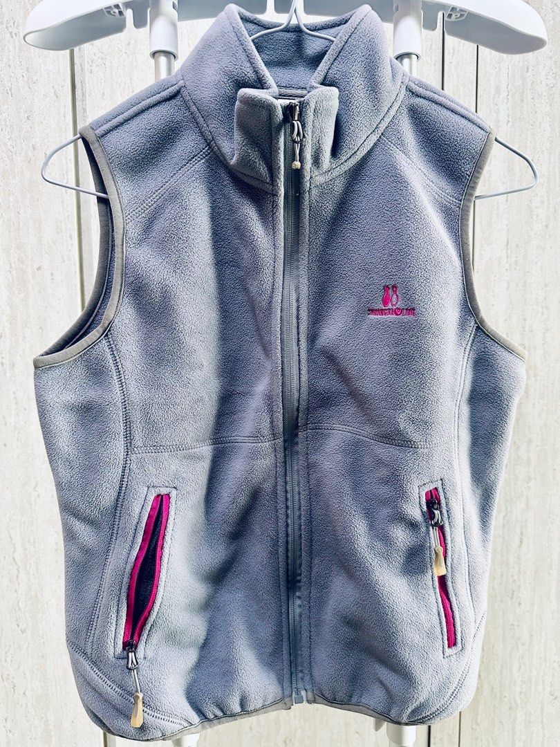 Warm fleece top vest