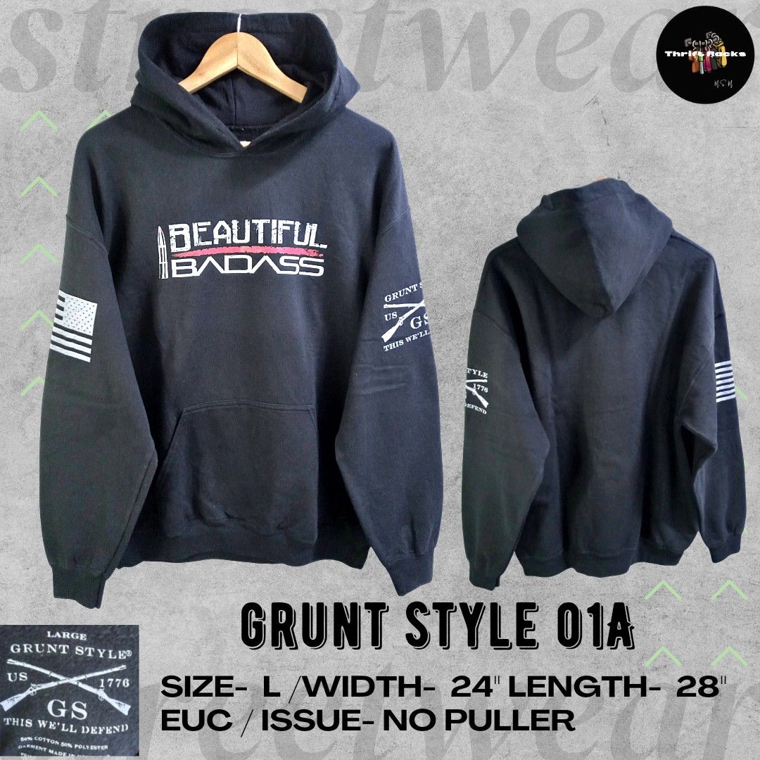 Grunt style beautiful badass hoodie deals