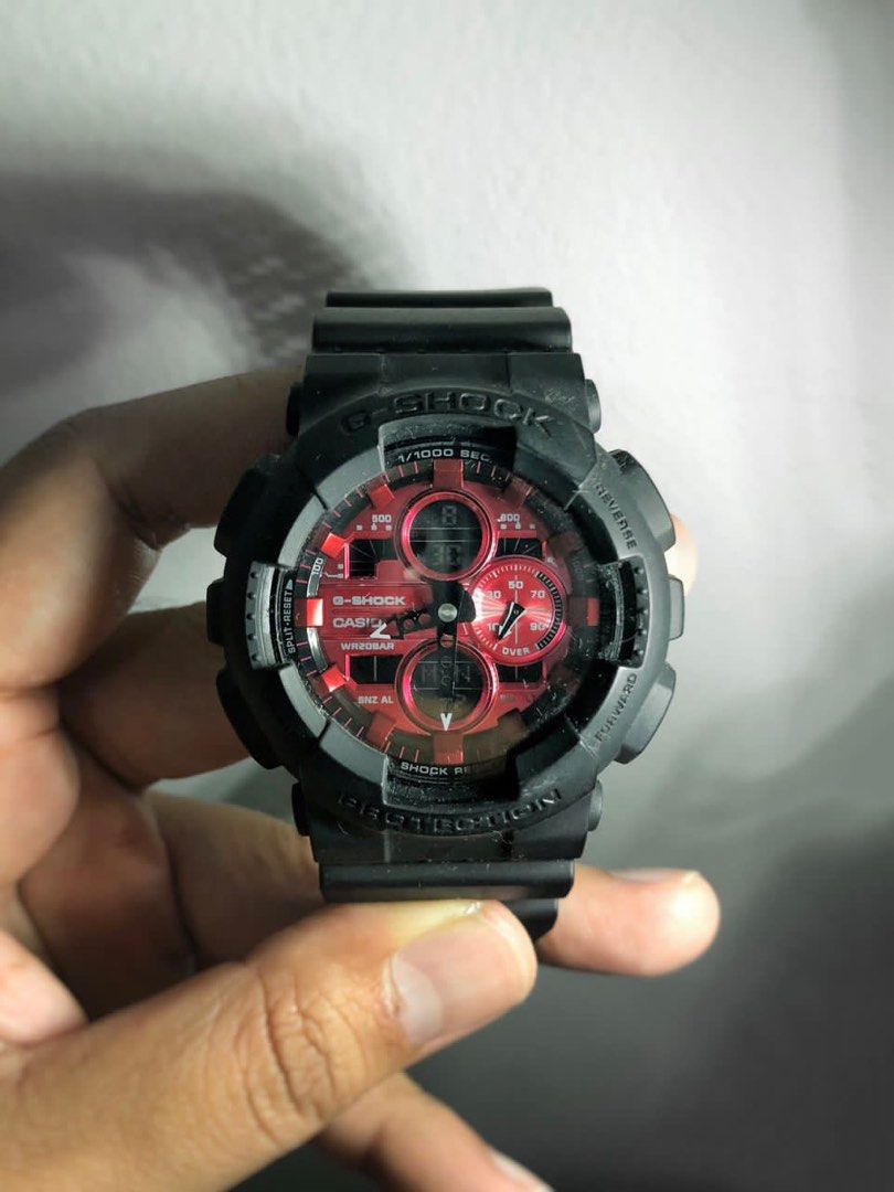 G shock GA 140AR 1A Men s Fashion Watches Accessories Watches