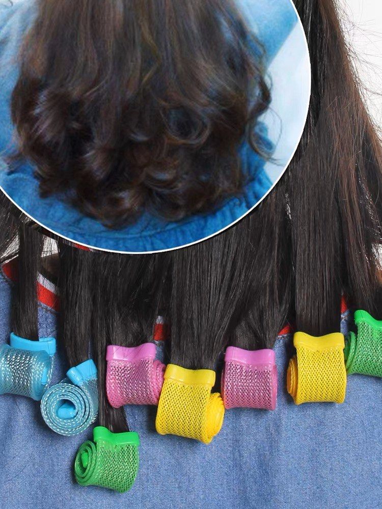Hair Roller Self Grip Rollers Hair Curlers Fringe Air Bangs Curtain Bangs Rollers, Beauty