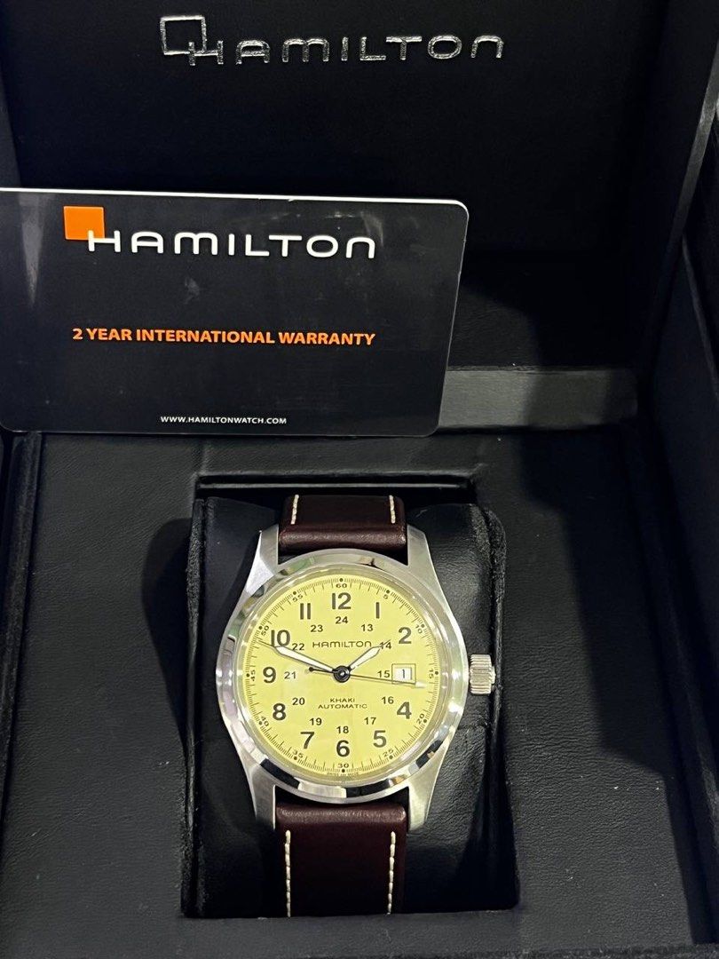 HAMILTON KHAKI FIELD SWISS MADE AUTOMATIC H706050 Men s Fashion