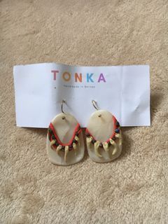 handmade borneo earring