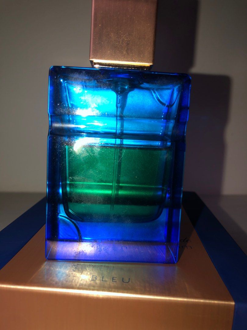 Haramain Amber Oud Exclusif Bleu Extrait de parfum, Beauty & Personal