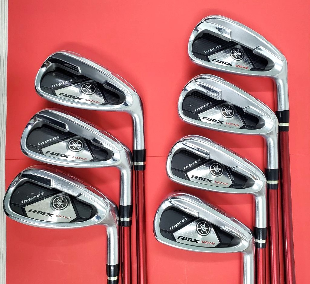 HARD TO FIND!!! Start with iron Yamaha Inpres RMX UD+2 with Mitsubishi  Bassara Shaft, Sports Equipment, Sports  Games, Golf on Carousell
