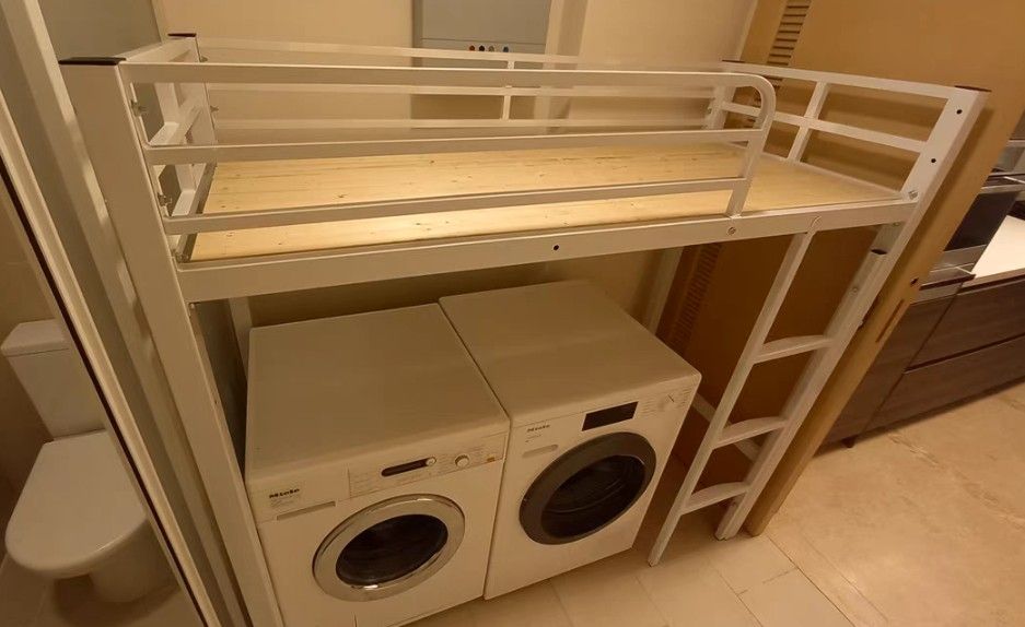 Helper.bed customize/helper loft bed customize/unity room/store room bed customize (Category: Bed Frames & Mattresses) located in Singapore. Submitted by loveloftspacesaving (Listing ID 1257961787, Image 1). Description: can customize any size welcome check with 8866*0152Annie get more details provide onsite measurement $60 smaler then80*190cm under bed 160cm railling height 35cm all price is $499+60install+139mattress customize after order aroun