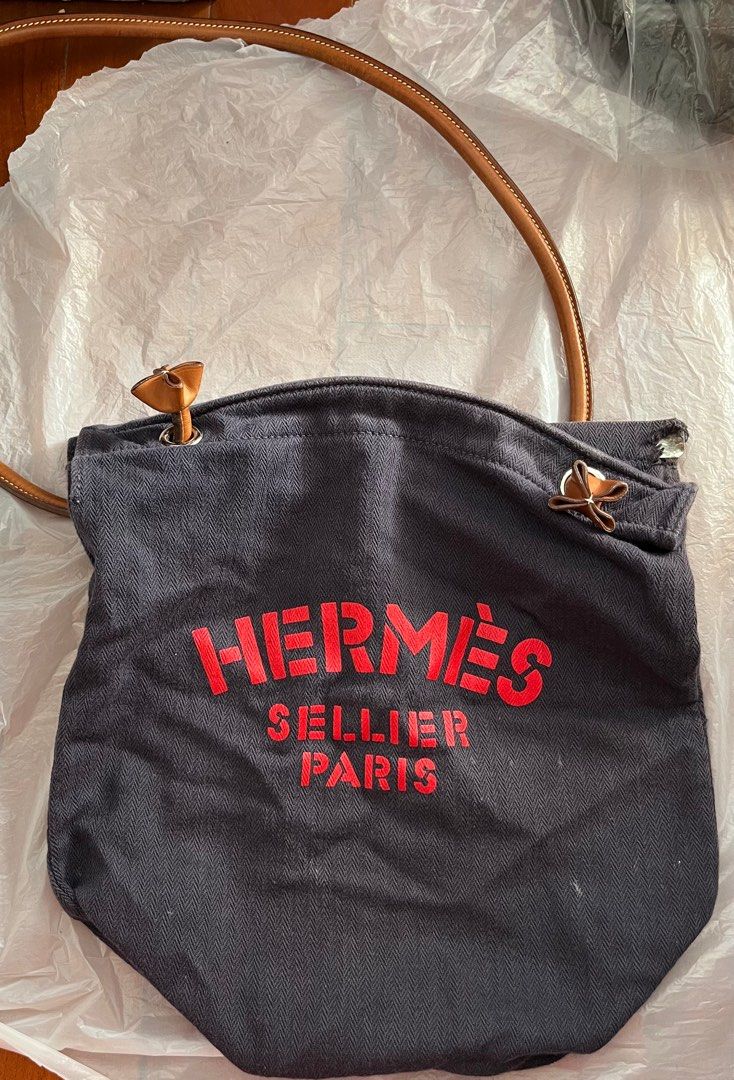 Hermes 布袋, 名牌, 手袋及銀包- Carousell