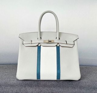 Hermes Birkin - White (Small), Women's Fashion, Bags & Wallets, Purses &  Pouches on Carousell