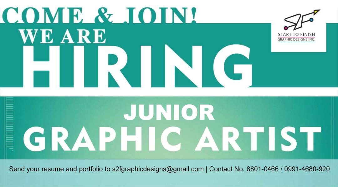 Hiring Junior Graphic Artist!, Jobs & Opportunities, Events on Carousell