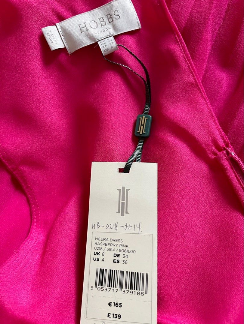 Hobbs meera best sale dress raspberry pink
