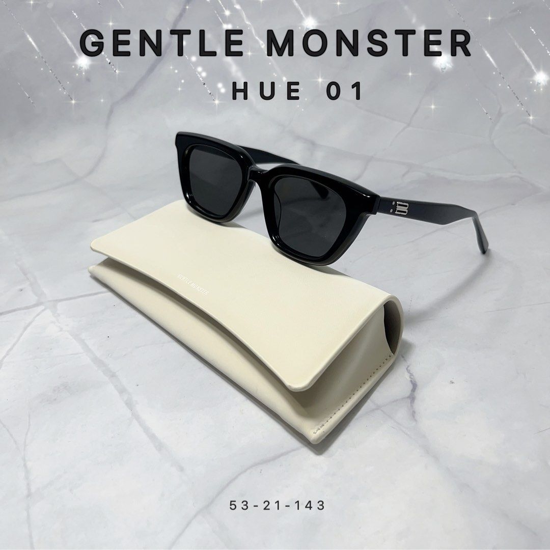 Ready Stock) Hue 01 | Gentle Monster Sunglasses | Size 53-21-143