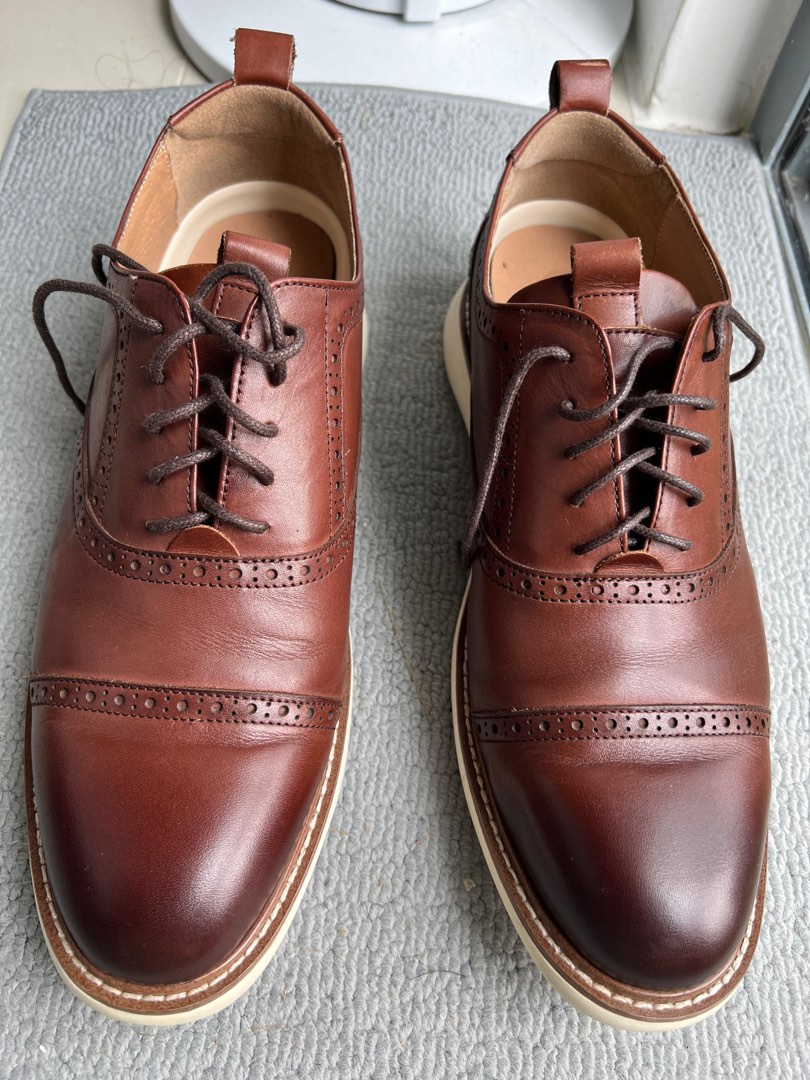 Hush puppies leather shoes, Men's Fashion, Footwear, Dress Shoes on