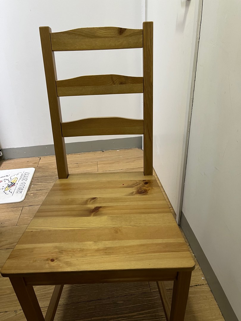 ikea 木椅, 傢俬＆家居, 傢俬, 椅子 - Carousell