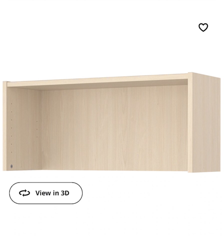 IKEA billy shelf extension, Furniture & Home Living, Furniture, Shelves