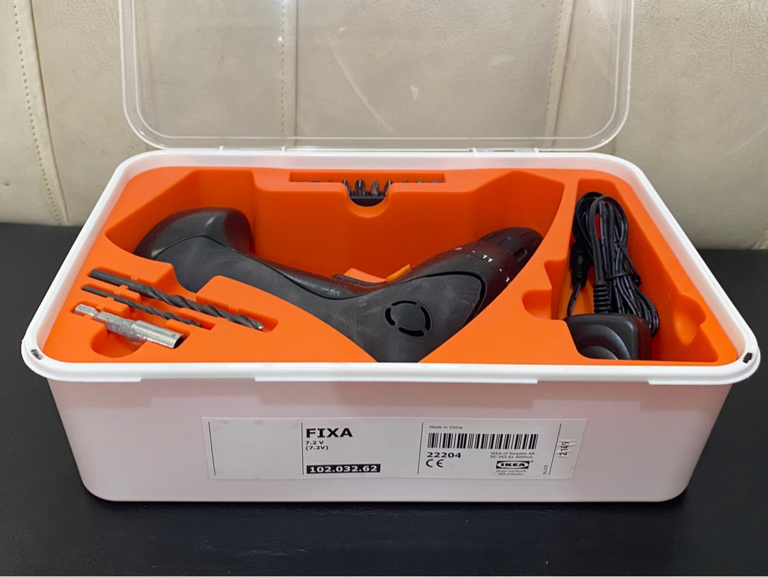 Ikea Fixa Screwdriver/drill lithium ion 7 2 V Furniture Home