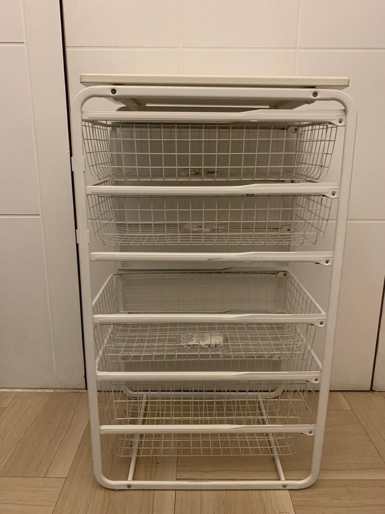 Ikea metal racks, Furniture & Home Living, Furniture, Shelves, Cabinets ...