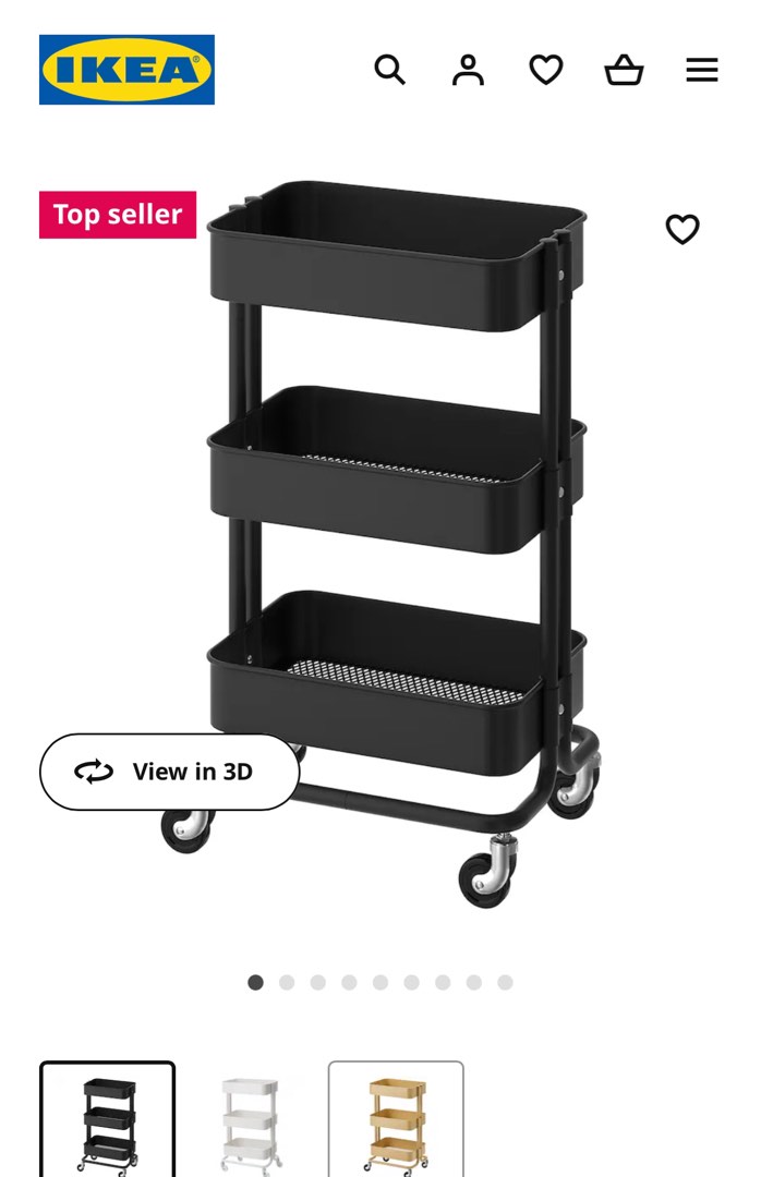 Ikea Trolley, Furniture & Home Living, Furniture, Other Home Furniture