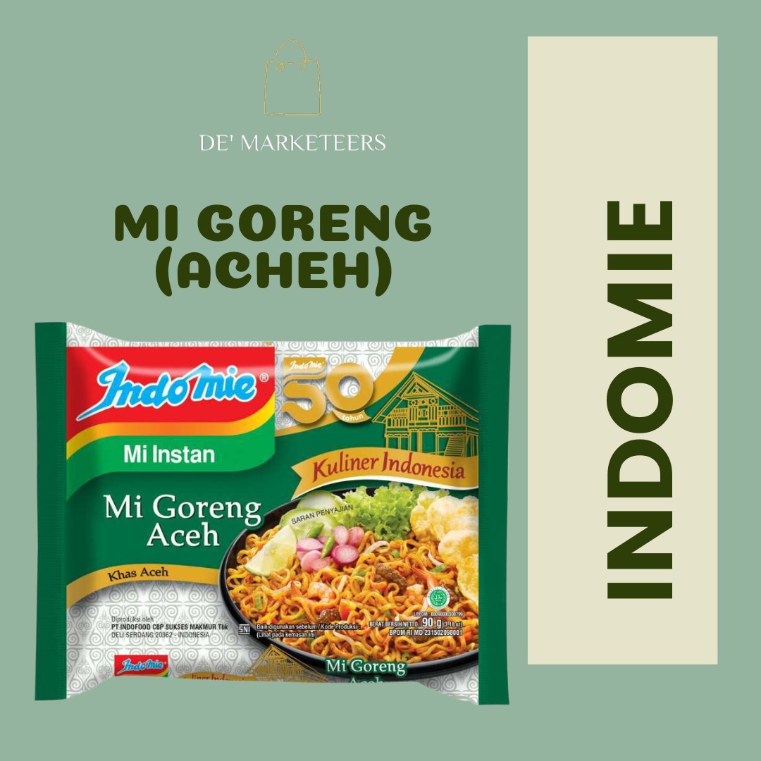 Indomie mi goreng acheh (per Carton), Food & Drinks, Rice & Noodles on ...