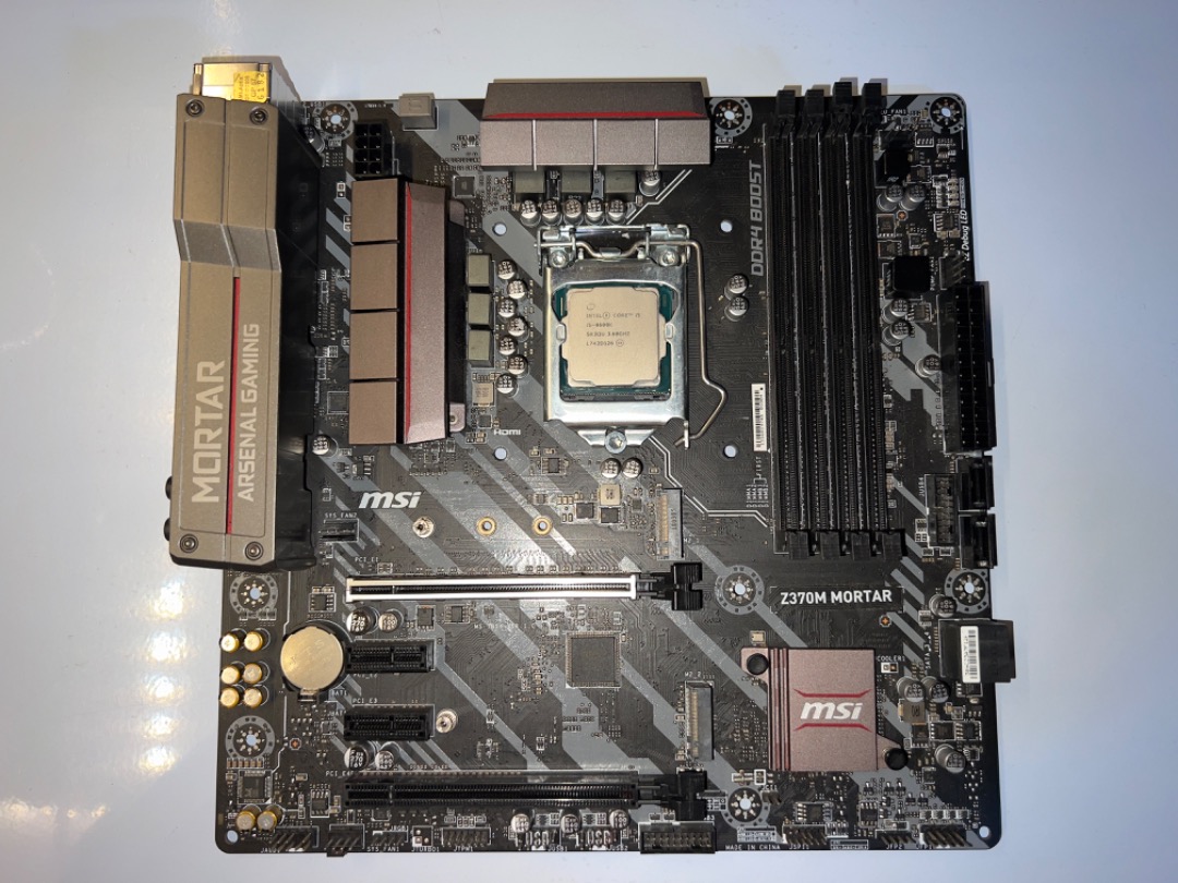 I5 8600k sales motherboard combo