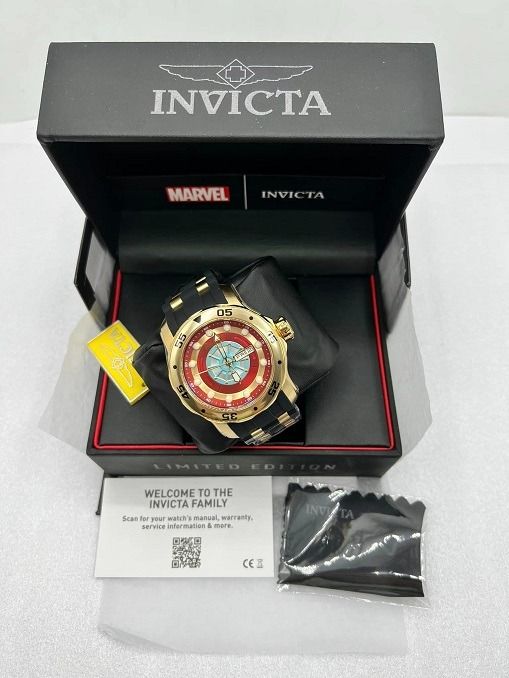 Invicta Marvel Iron Man Tony Stark Men s Watch 48mm 25701 Limited Edition